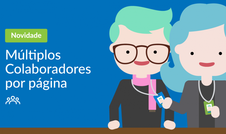 Múltiplos colaboradores por página