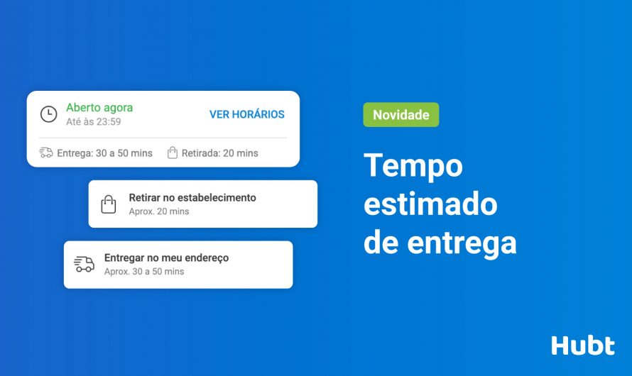 Tempo estimado de entrega