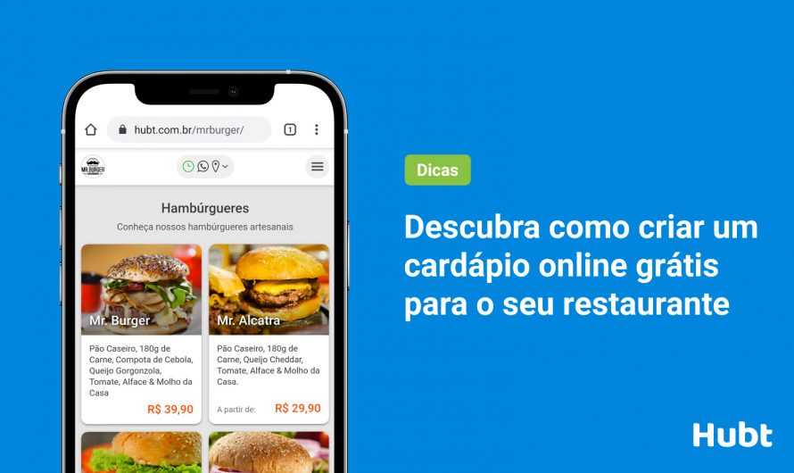 ​​Descubra como criar um cardápio online grátis para o seu restaurante