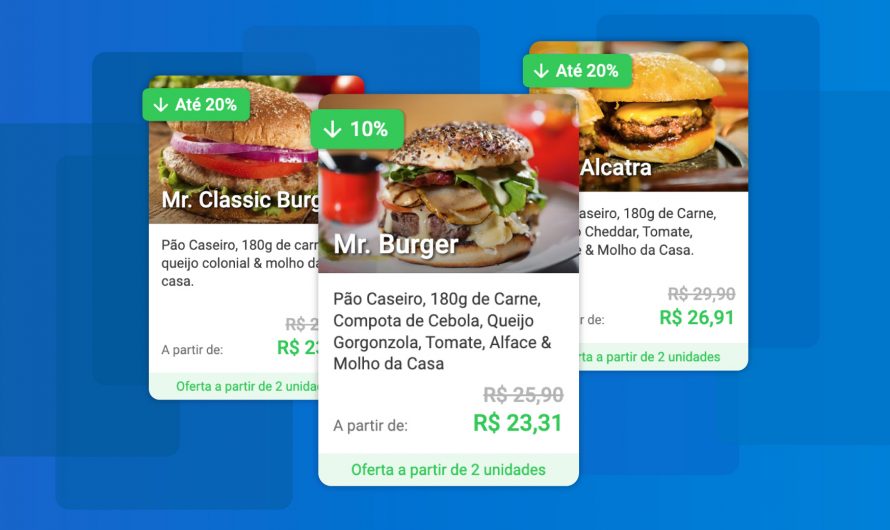 Ofertas em produtos selecionados