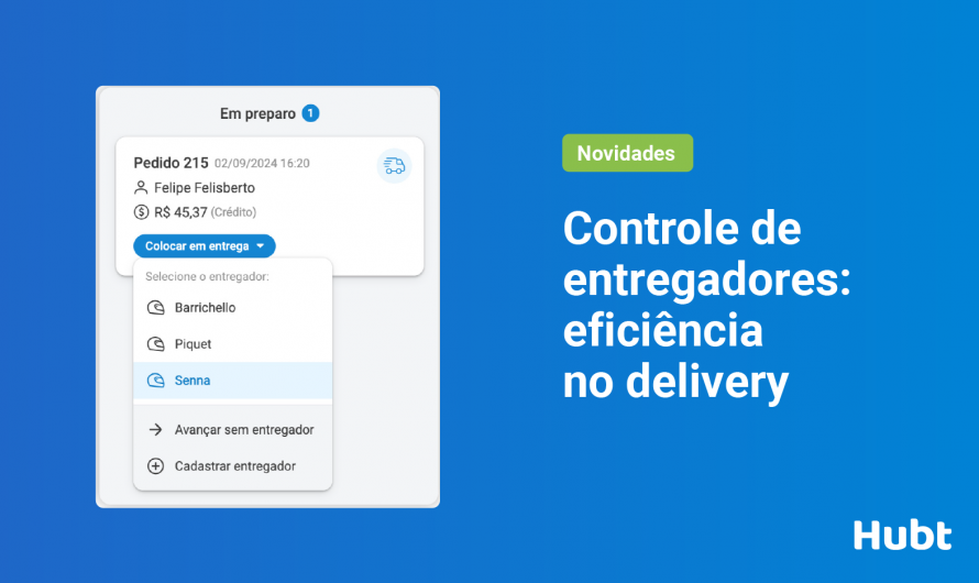 Controle de entregadores: eficiência no delivery