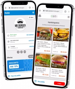Seu cardápio online no Hubt é gratuito