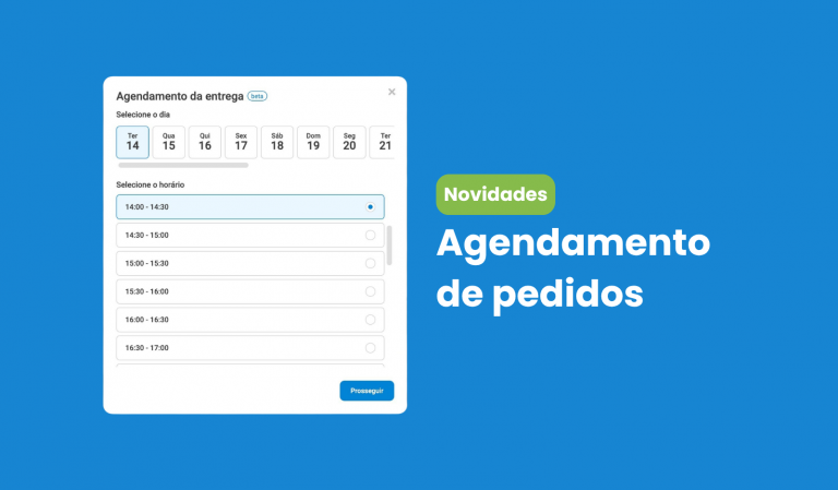 nova função no hubt agendamento de pedidos