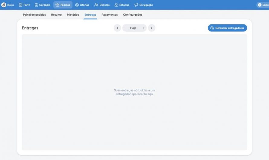 Como acompanhar entregas e gerenciar entregadores
