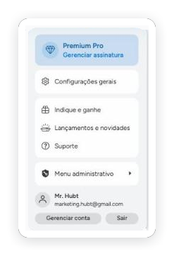 A sua conta: senha, dados e como excluir