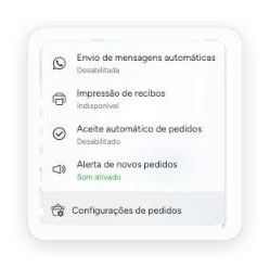 Como ativar o aceite automático de pedidos