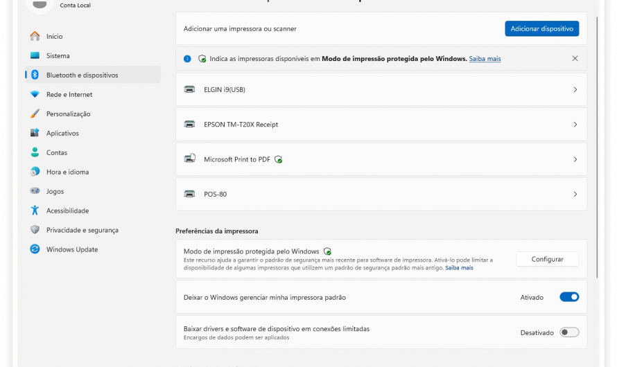 Como instalar impressoras POS-58 e POS-80 no Hubt